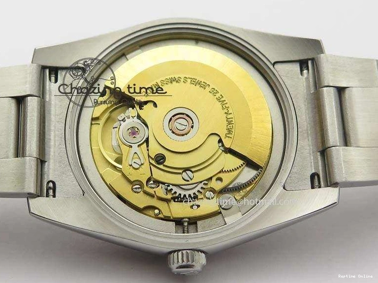 0120 Oyster Perpetual 34mm Ladies 114300 1:1 Best Edition Champagne Dial On SS Bracelet A FlexibleFit 3804